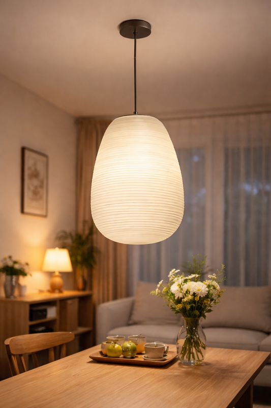 Japandi | Paper pendant lamp, ceiling lamp