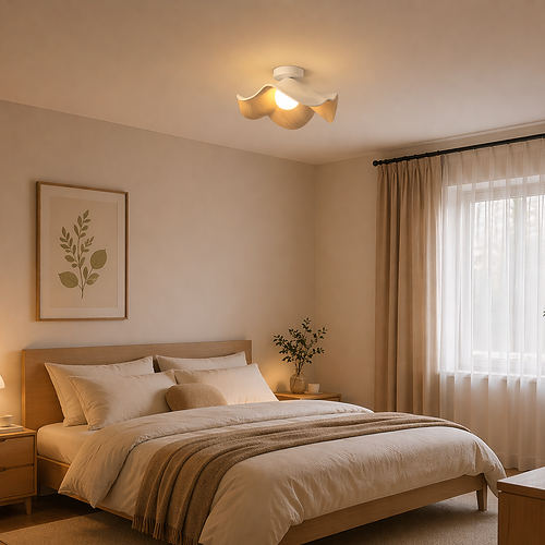 Florale  Decorative LED Ceiling Light with Floral Design
