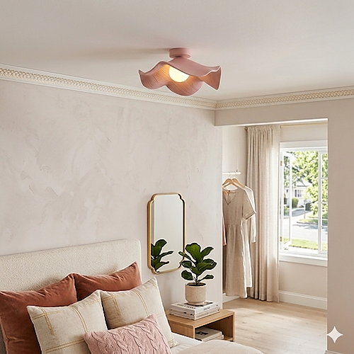 Florale  Decorative LED Ceiling Light with Floral Design